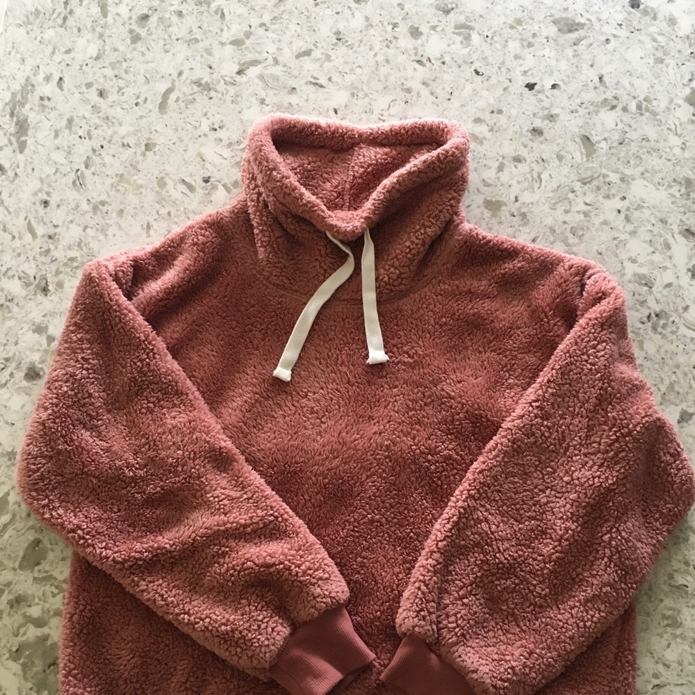 Fluffy Turtleneck Sweater